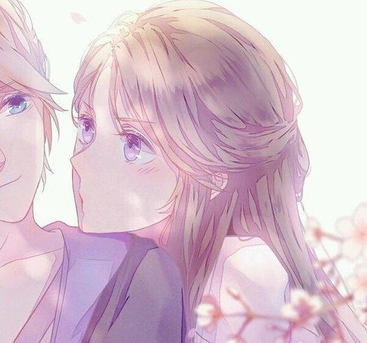 情侣图片动漫一对 动漫高清情侣图片一对两张