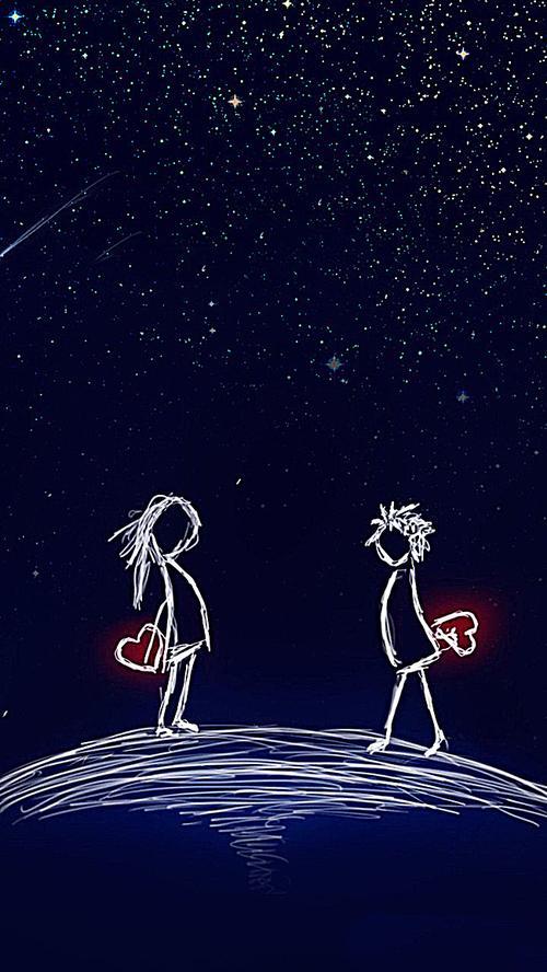 情侣qq背景图 qq情侣背景图一对超清