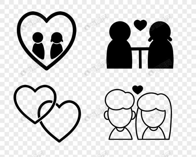 情侣图标 微信情侣图标