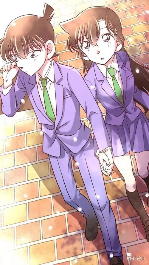 新一和小兰情侣图片 小兰和新一的图片大全