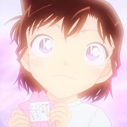 新一和小兰情侣图片 小兰和新一的图片大全