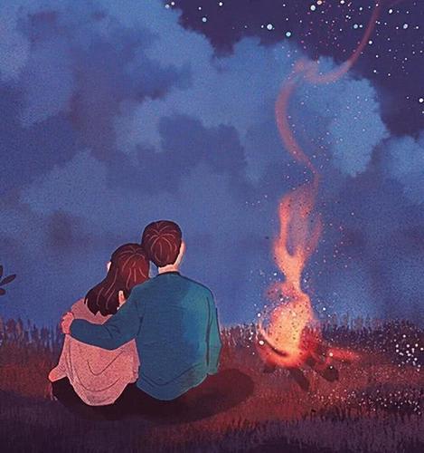 晚安情侣图片 情侣晚安图片大全