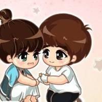 卡通情侣图片双人 情侣卡通图片双人可爱