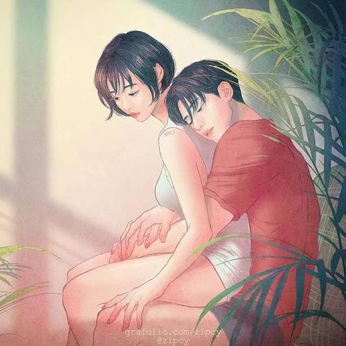 情侣拥抱入睡温馨图片 情侣拥抱图片大全