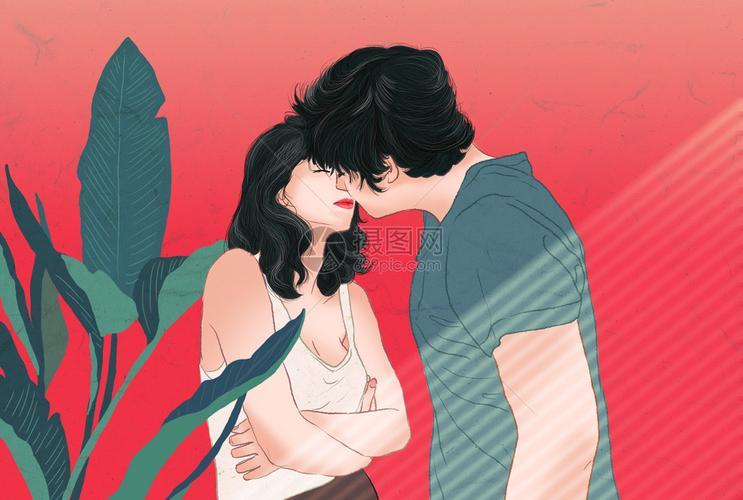 情侣色图 情侣图片红色