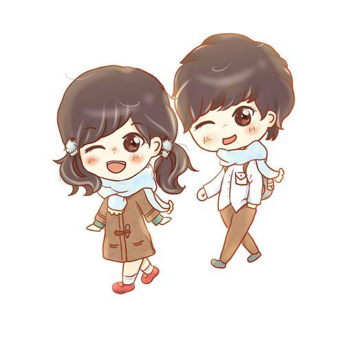 可爱情侣图片 超萌可爱情侣图片