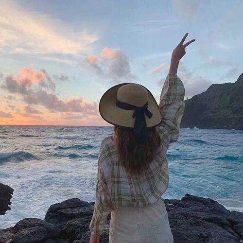 背景头像女背影 个性头像女背影