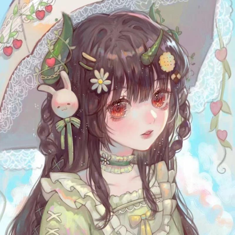 头像动漫女生 女孩卡通动漫头像