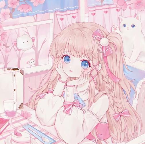 头像动漫女生 女孩卡通动漫头像