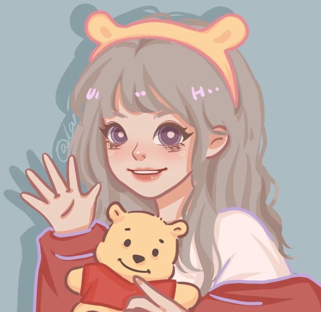 甜甜的女生头像图片 卡通甜美图片女生头像