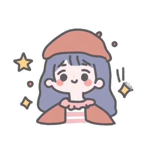 美女头像卡通 卡通美女头像背景图片