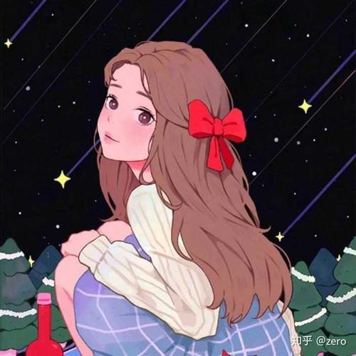 女人最适合的微信头像卡通 微信卡通图片头像女生