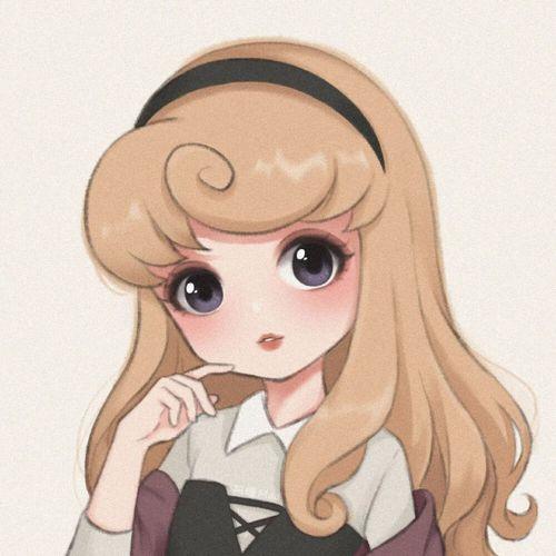 卡通人物头像女生可爱 可爱人物头像女孩卡通