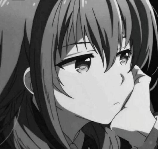 高冷动漫女头像 高冷的动漫女头像