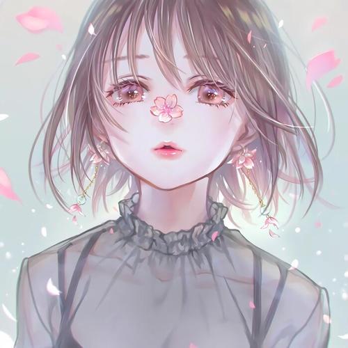 高冷动漫女头像 高冷的动漫女头像