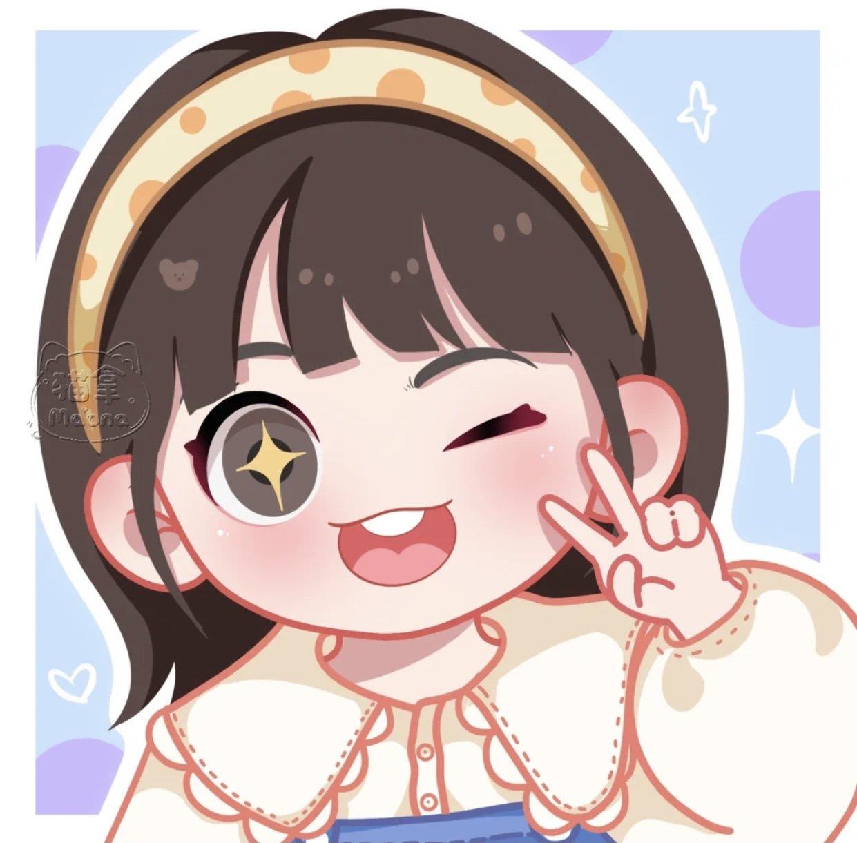 卡通可爱女生头像 卡通女生微信头像可爱图片