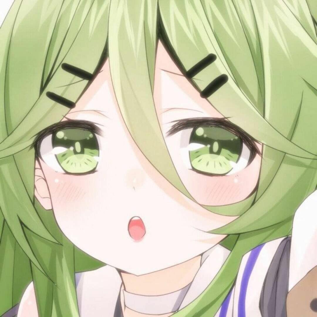 绿色系的图片女生动漫头像 绿色系女生动漫头像可爱图片