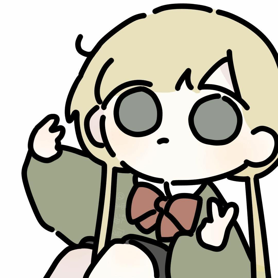 绿色系的图片女生动漫头像 绿色系女生动漫头像可爱图片