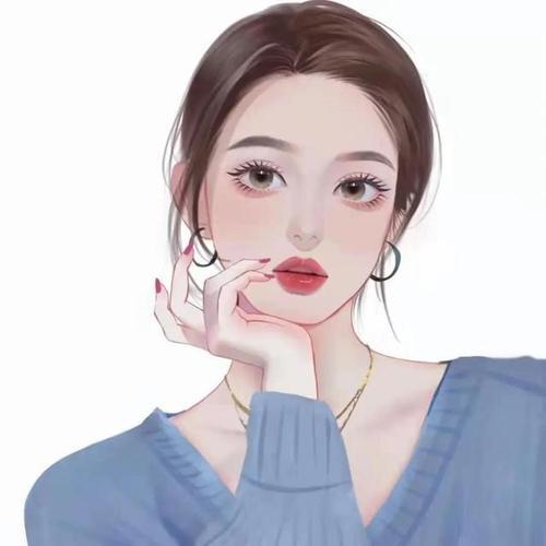 女神头像高冷气质头像 女神头像高冷气质头像卡通