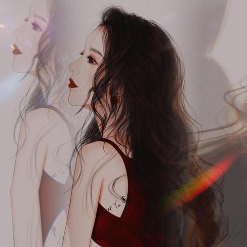 女神头像高冷气质头像 女神头像高冷气质头像卡通