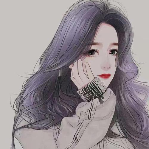 女神头像高冷气质头像 女神头像高冷气质头像卡通