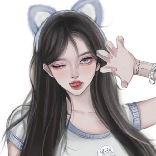 女神头像高冷气质头像 女神头像高冷气质头像卡通