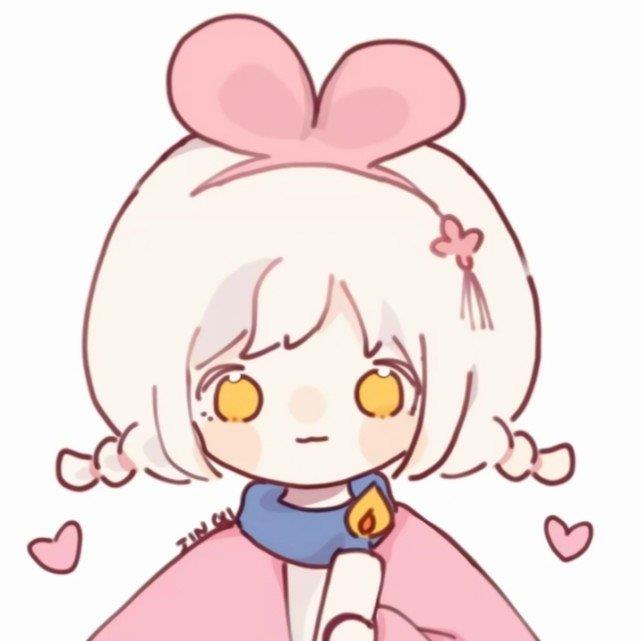 卡通风格可爱女生头像 女生卡通人物头像图片