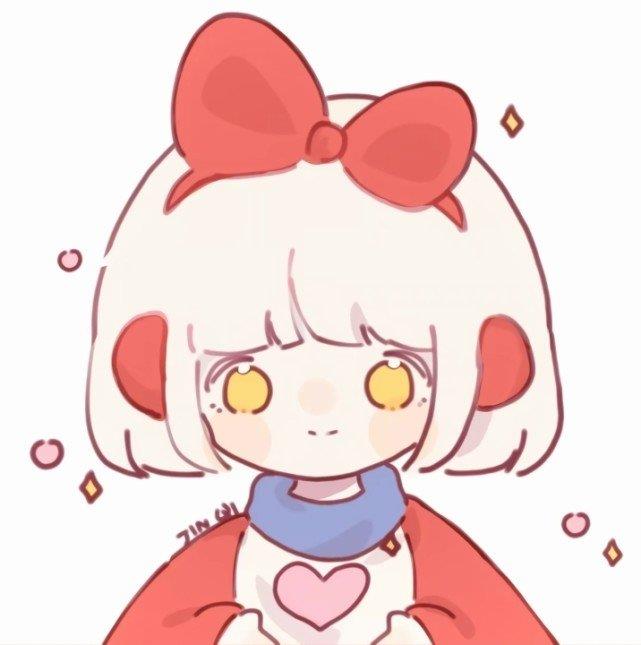 卡通风格可爱女生头像 女生卡通人物头像图片