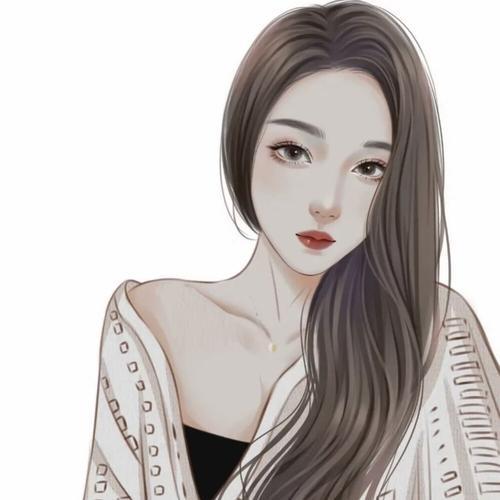 女生手绘头像 头像图片女生手绘
