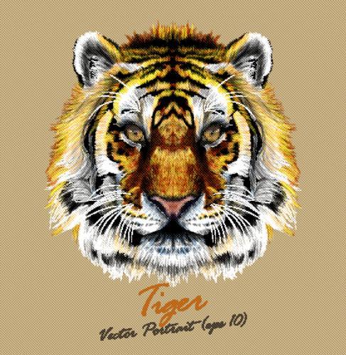 老虎头像图片 老虎头像