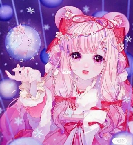 粉色系女生头像 超好看的女生头像粉色系