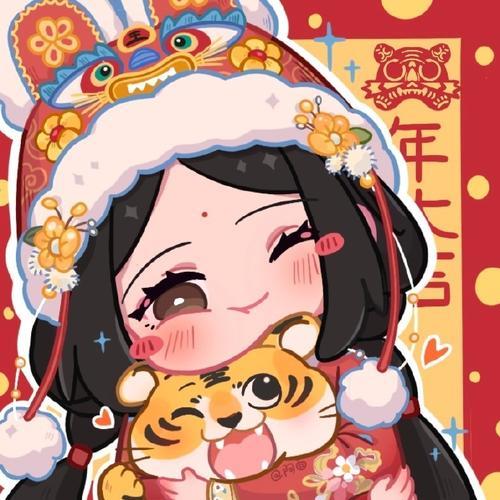 2022年虎年情侣头像 2022新年情侣头像图片