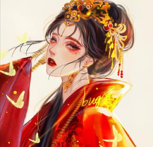 古风动漫头像女 古风图片女生动漫头像