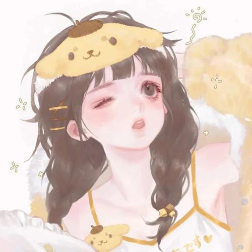 卡通头像女可爱 卡通图片可爱头像女
