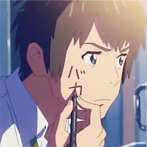 你的名字情侣头像 你的名字情侣头像图片一左一右