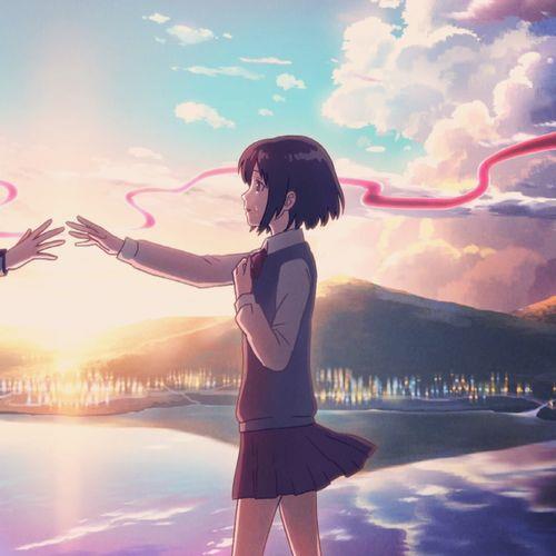 你的名字情侣头像 你的名字情侣头像图片一左一右