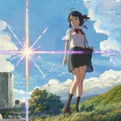 你的名字情侣头像 你的名字情侣头像图片一左一右