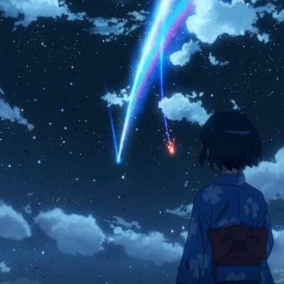 你的名字情侣头像 你的名字情侣头像图片一左一右