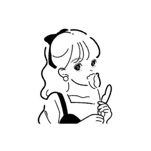 简笔画头像女 简笔画美女头像