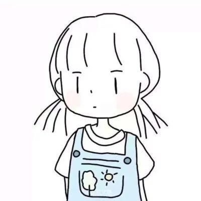 简笔画头像女 简笔画美女头像