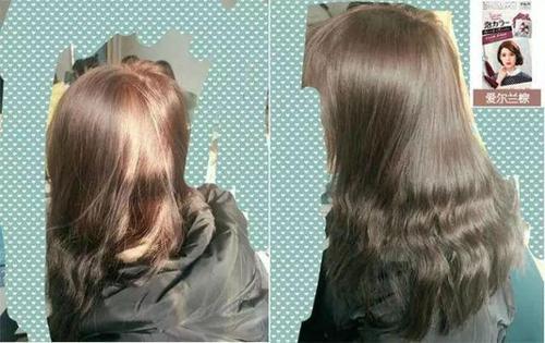 棕青色头发是什么样子 青棕头发图片颜色