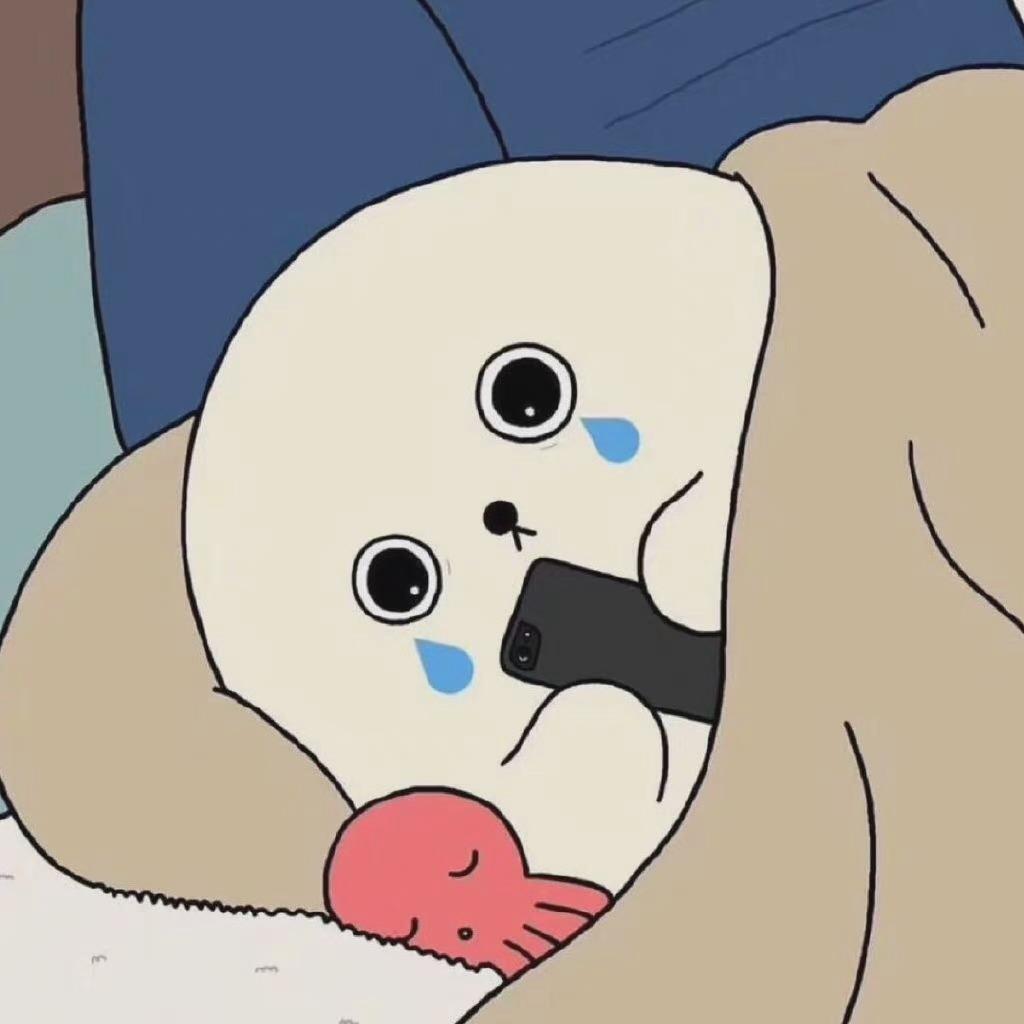 2022个性精选微信卡通伤感头像图片