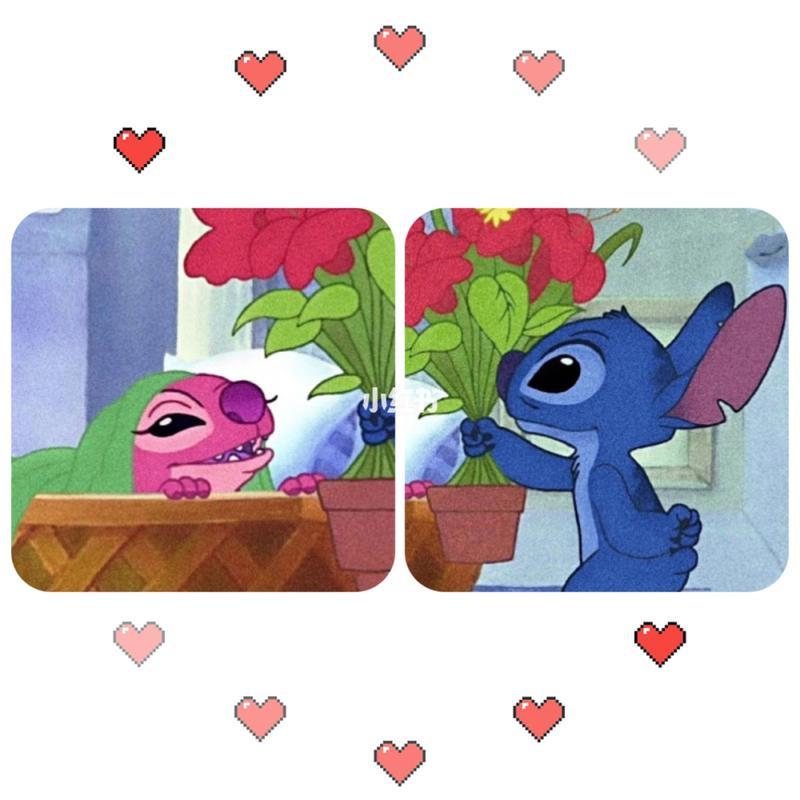 史迪仔情侣头像 史迪仔可爱头像