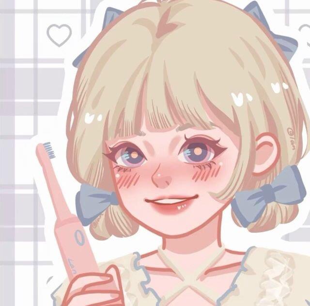 动漫女头温柔治愈2022 动漫手绘图片女生可爱