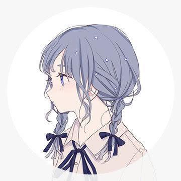 冰冷眼神侧脸动漫头像女 侧颜动漫女生头像冷酷