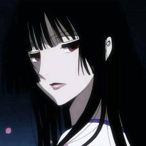 冰冷眼神侧脸动漫头像女 侧颜动漫女生头像冷酷