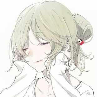 冰冷眼神侧脸动漫头像女 侧颜动漫女生头像冷酷