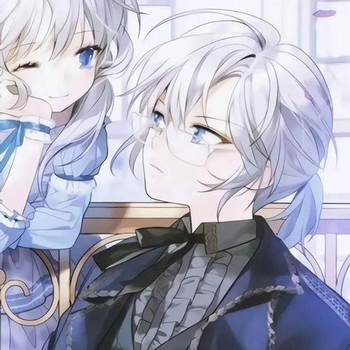 甜到爆二次元情侣头像 二次元超甜情头