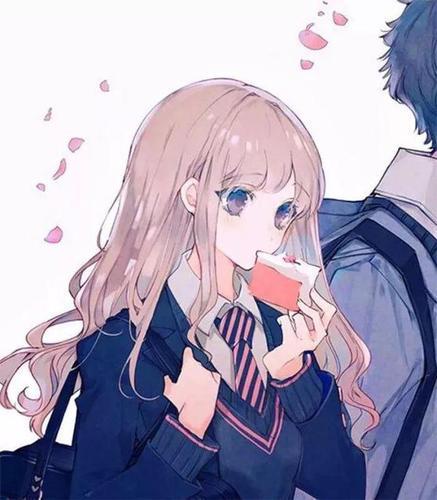 甜到爆二次元情侣头像 二次元超甜情头