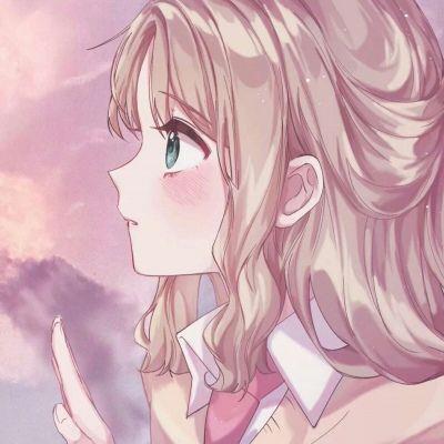 甜到爆二次元情侣头像 二次元超甜情头